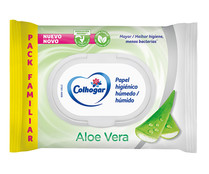 Papel higiénico húmedo aloe COLHOGAR 80 uds