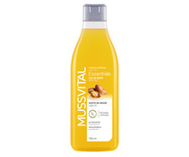 Gel de baño con aceite de argán MUSSVITAL, 750 ml.
