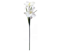 Varas de orquídeas de 80 cm color blanco, para decoración del hogar, ESSENCIAL.