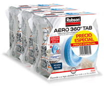 Recambio universal en tableta para deshumidificador, RUBSON Aero 360°, 3x450grs.