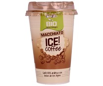 Bebida de café macchiato de cultivo ecológico COOLIFE 230 ml.