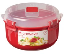 Recipiente hermético especial para microondas, 0,91 litros de capacidad SISTEMA MICROWAVE.