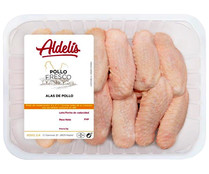 Alitas de pollo, enteras y con piel ALDELÍS Bandeja