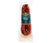 Chorizo con jabalí y ciervo, ahumado con leña de Roble LA UNIÓN 280 g.