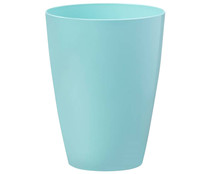 Vaso de polipropileno color verde, 0,27 litros, ACTUEL.