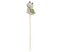 Sticks animales terracota de 30cm, GARDEN STAR ALCAMPO.