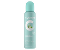 Desodorante en spray para mujer con fragancia a flores blancas COSMIA 150 ml.