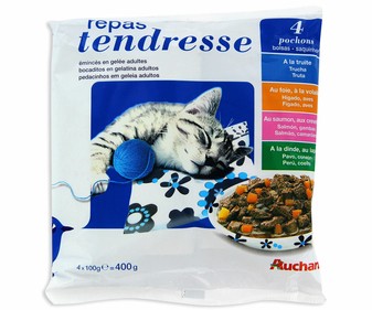 Comida húmeda para gato 100 gramos Comida húmeda para gato 100 gramos