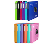 Carpeta maxi A4+, cubierta semirrígida opaca, con mecanismo de 25 mm, colores surtidos, GRAFOPLAS.
