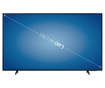 Televisión 139,7 cm (55") LED SAMSUNG QE55Q60AAUXXC 4K, HDR10+, SMART TV, WIFI, BLUETOOTH, TDT T2, USB reproductor y grabador, 3HDMI, 3100HZ.