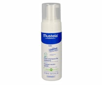 Champú especial para bebés recién nacidos que previene y elimina la costra láctea MUSTELA 150 ml.
