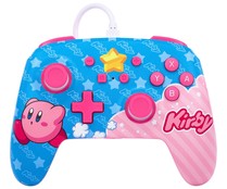 Mando con cable extraíble Power A para Nintendo Switch, NINTENDO Kirby.