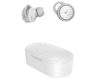 Auriculares bluetooth tipo intrauditivo ENERGY SISTEM Earphones Sport 2, True Wireless, touch control, micrófono, autonomía hasta 4h, color blanco.