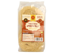 Pasta fideos de arroz integral sin gluten TIGER KHAN 180 g.