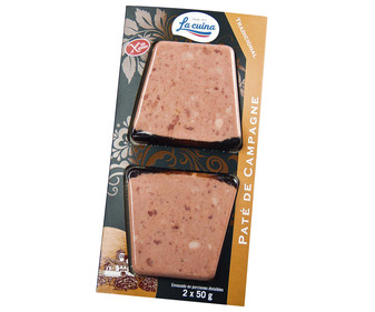 Paté de campaña 2 x 50 gr. Paté de campaña 2 x 50 gr.