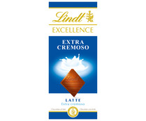 Chocolate con leche extra cremoso LINDT Excellence 100 g.