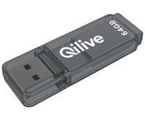Memoria usb 64GB QILIVE, conexión 3.2.