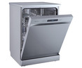 Lavavajillas HISENSE HS622E10X, capacidad 13 servicios, clasificación energética E, H: 84,5cm, A: 59,8cm, F: 60cm.