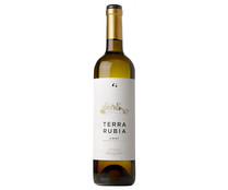 Vino blanco con denominación de origen Monterrei TERRA RUBIA botella de 75 cl.