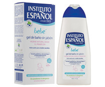 Gel de baño sin jabón para pieles sensibles y atópicas INSTITUTO ESPAÑOL Bebé 500 ml.