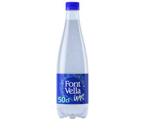 Agua mineral con gas FONT VELLA 50 CL.