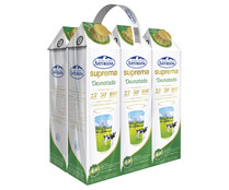 Leche desnatada ultrafiltrada y sin lactosa CENTRAL LECHERA ASTURIANA Suprema 6 x 1 l.