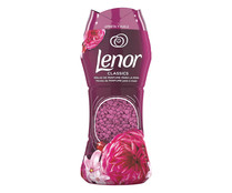 Perlas lavadora perfumadas Rubí y Jazmín LENOR 210 g.