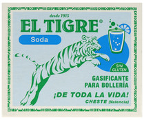 Soda EL TIGRE 38,4 g.