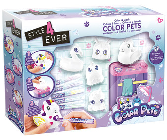 Juego creativo para personalizar y colorear mascotas, STYLE 4 EVER. Juego creativo para personalizar y colorear mascotas, STYLE 4 EVER.