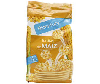 Tortitas mini de maíz 100 g.