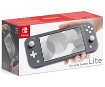Consola Nintendo Switch Lite portátil, color gris, NINTENDO. Consola Nintendo Switch Lite portátil, color gris, NINTENDO.