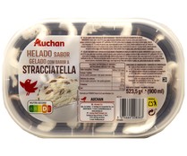 Tarrina de helado de stracciatella PRODUCTO ALCAMPO 900 ml.