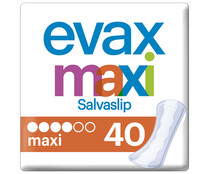 Salvaslips maxi EVAX 40 uds.