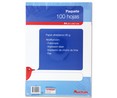 Paquete de 100 hojas de papel blanco de tamaño DIN A4 de 80 g PRODUCTO ALCAMPO.