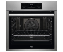 Horno multifunción AEG BES231111M inox, capacidad: 73L, A+, A: 60cm, H: 59,5cm, F: 66cm.
