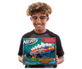 Lanzador Stego-Smash con 5 dardos incluidos, Dinosquad NERF.