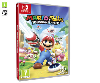 Mario + Rabbids Kingdom Battle para Nintendo Switch. Género:Plataformas. PEGI: +7