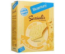 Barritas cereales y cacao BICENTURY SARIALIS pack de 6 unidades de 20 g.