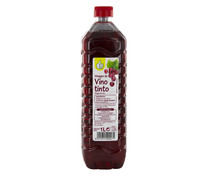 Vinagre de vino tinto, PRODUCTO ECONÓMICO ALCAMPO botella de 1 l.