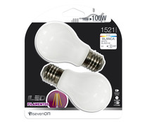 Bombilla led estándar A60 E27 16W (=100W) 1521LM 4000K 15000H, SEVENON. Bombilla led estándar A60 E27 16W (=100W) 1521LM 4000K 15000H, SEVENON.