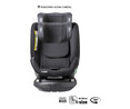 Silla de auto para grupo 0+/1/2/3, ISOFIX, giratoria 360º, INTERBABY OLIMPO I SIZE 40 - 150