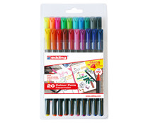 Estuche 16 rotuladores + 4 gratis surtido en colores Edding 1200, EDDING. Estuche 16 rotuladores + 4 gratis surtido en colores Edding 1200, EDDING.