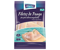 Filetes de panga ultracongelados, sin piel y sin espinas ALIGATOR 480 g,