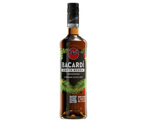 Ron negro superior importado de Puerto Rico BACARDÍ Carta negra botella de 70 cl.