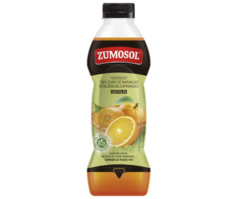Zumo de naranja con pulpa ecológico 75 centilitros Zumo de naranja con pulpa ecológico 75 centilitros