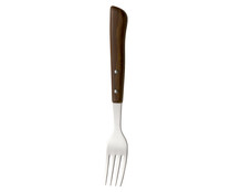 Tenedor de mesa con mango de madera, 20cm., ARCOS.