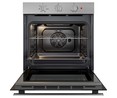 Horno multifunción WHIRLPOOL OMR 35HR0X inox, capacidad: 71L, A, A: 59,5cm, H: 59,5cm, F: 55,1cm.