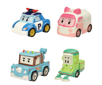 Surtido de coches metálicos de los personajes Robocar Poli, TOY PARTNER. Surtido de coches metálicos de los personajes Robocar Poli, TOY PARTNER.