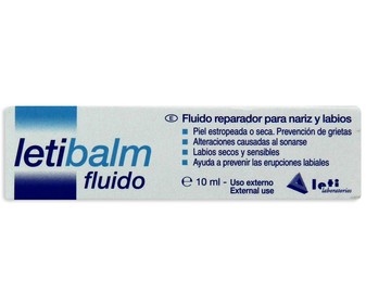 Bálsamo reparador nariz y labios LETIBALM Tubo de 10 ml. Bálsamo reparador nariz y labios LETIBALM Tubo de 10 ml.