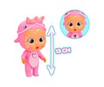 Minimuñeca bebé Icy World Dinos BEBES LLORONES Lágrimas mágicas.